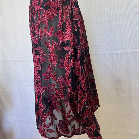 J. Jill Ruffled Burnout Top - Picture 6 of 10